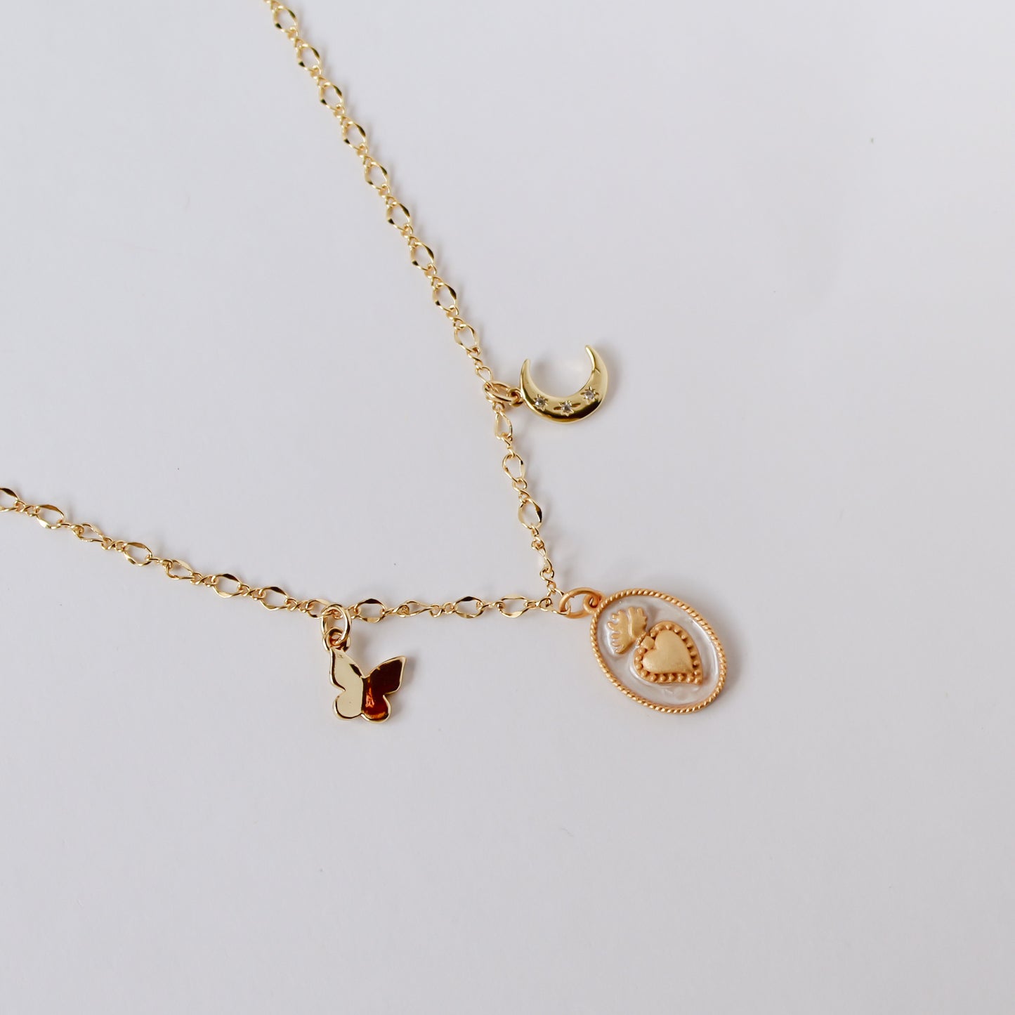 CADENA CHARMS MÍSTICO